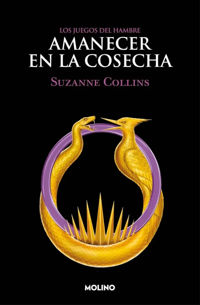 Portada del libro Amanecer en la cosecha, de Suzanne Collins